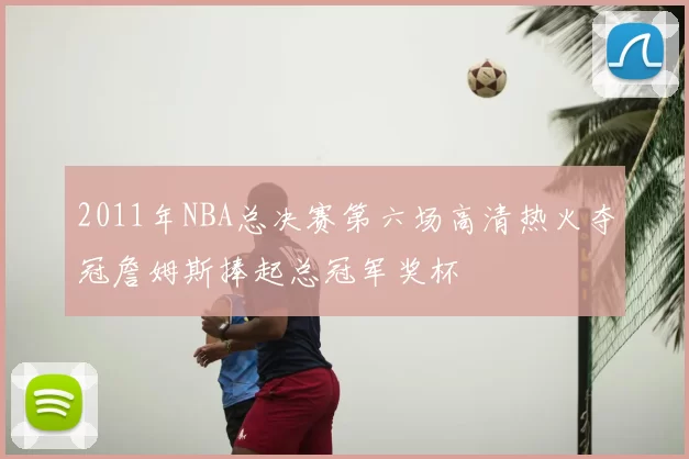 2011年NBA总决赛第六场高清热火夺冠詹姆斯捧起总冠军奖杯